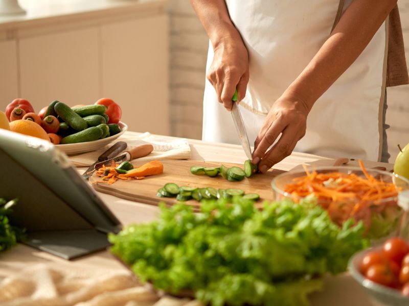 Preparazione in cucina